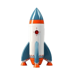 3d-space-rocket-model